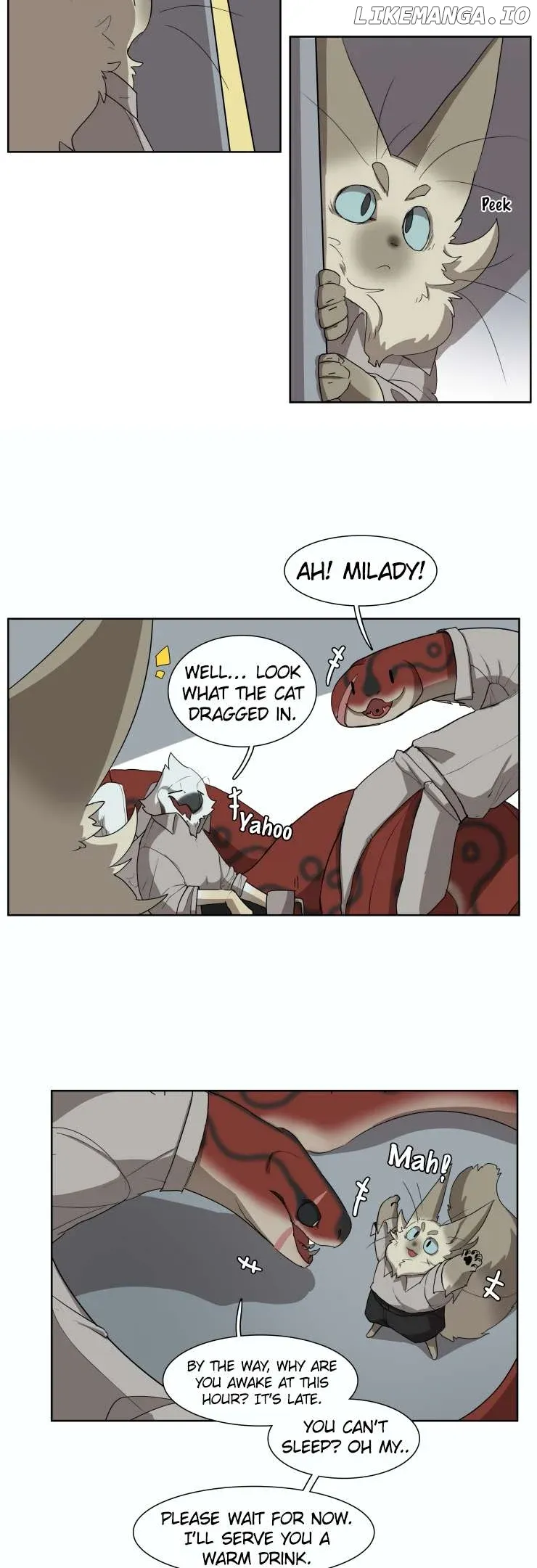 Goyangi Agassiwa Gyeonghowondeul Chapter 259 page 10 - 