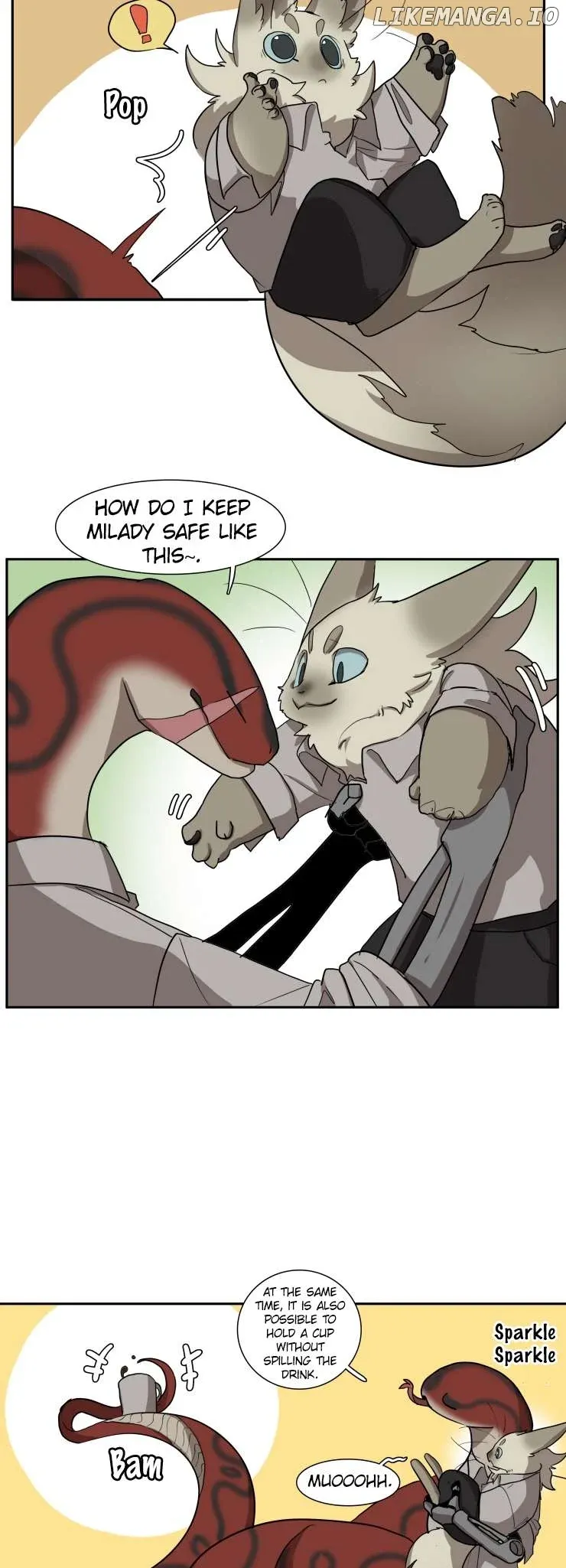 Goyangi Agassiwa Gyeonghowondeul Chapter 260 page 9 - 