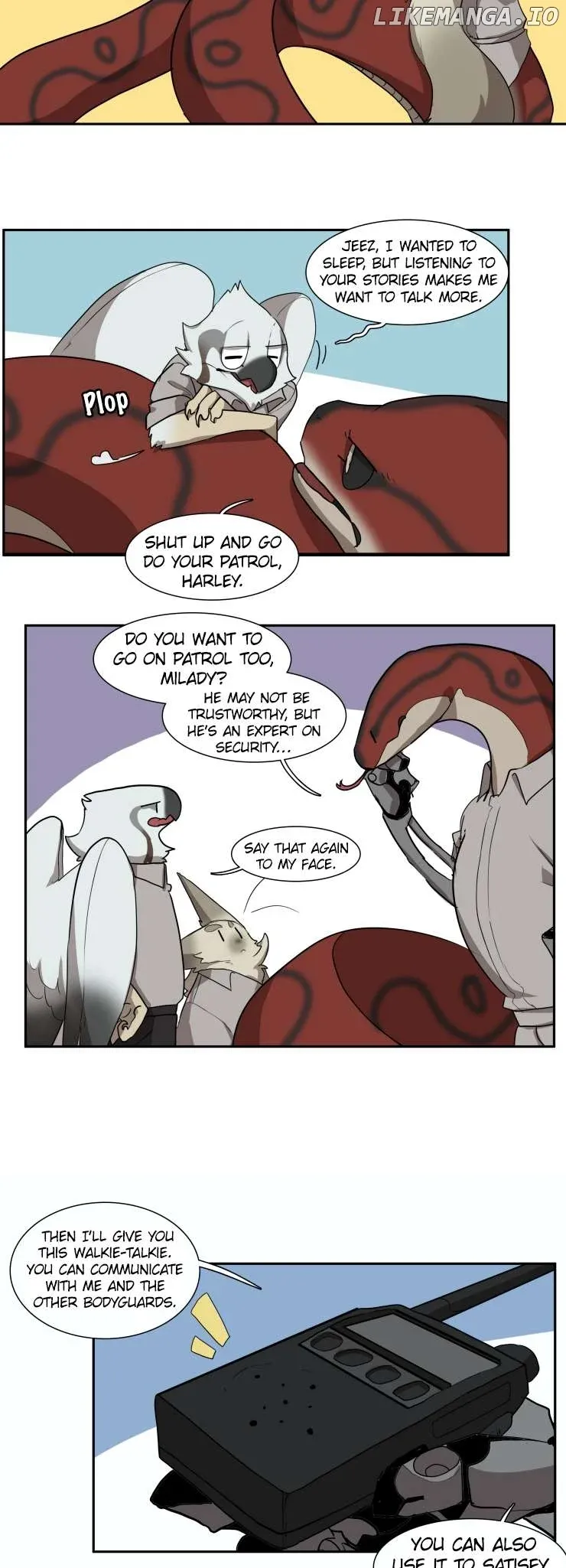 Goyangi Agassiwa Gyeonghowondeul Chapter 260 page 10 - 