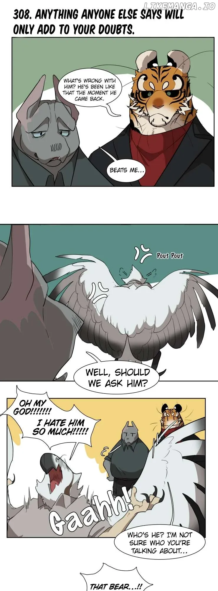 Goyangi Agassiwa Gyeonghowondeul Chapter 262 page 2 - 
