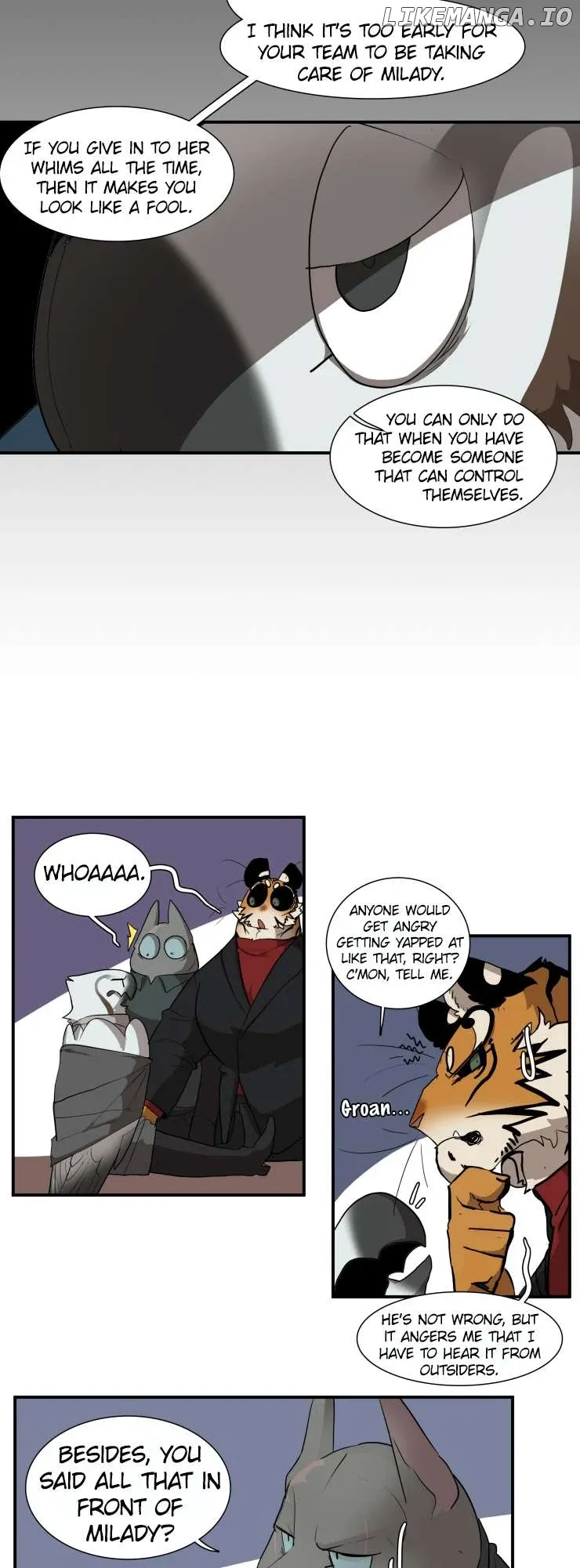 Goyangi Agassiwa Gyeonghowondeul Chapter 262 page 9 - 