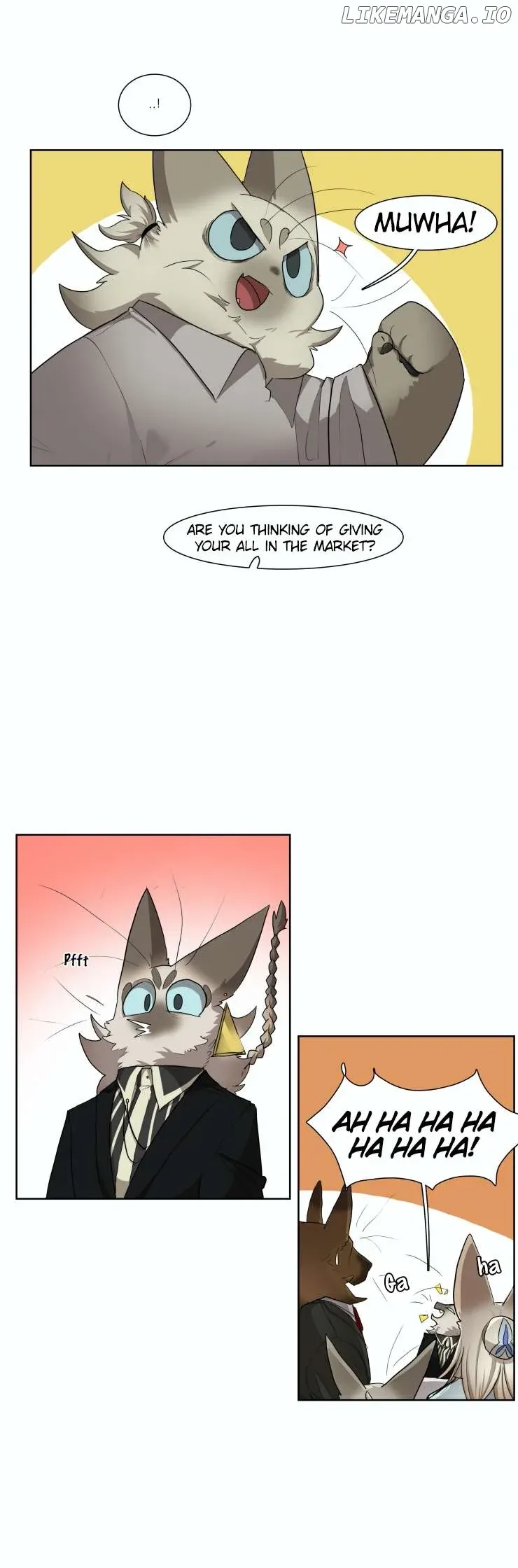 Goyangi Agassiwa Gyeonghowondeul Chapter 265 page 9 - 