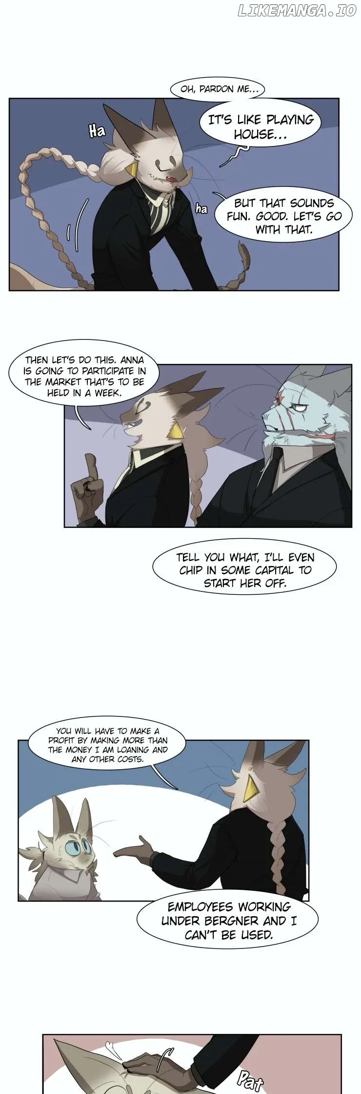 Goyangi Agassiwa Gyeonghowondeul Chapter 265 page 10 - 