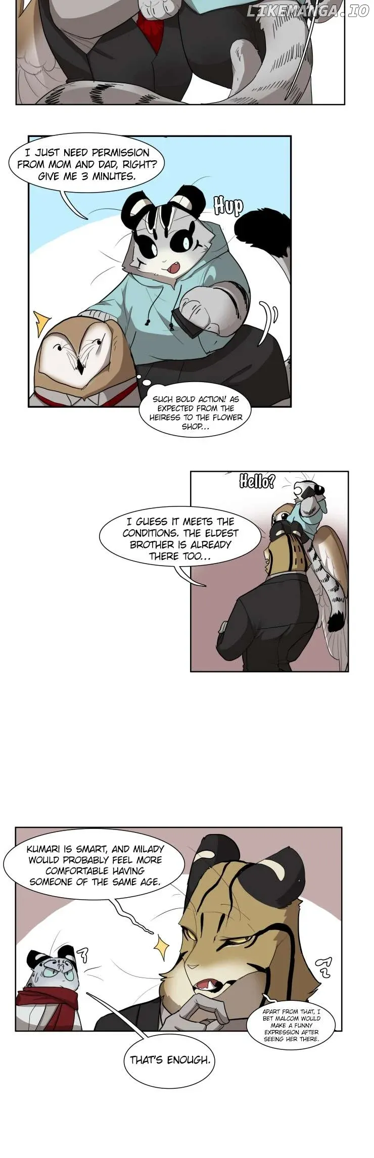 Goyangi Agassiwa Gyeonghowondeul Chapter 266 page 7 - 