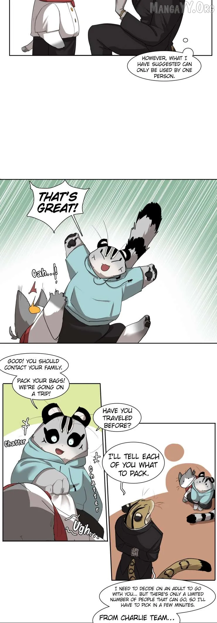 Goyangi Agassiwa Gyeonghowondeul Chapter 267 page 3 - 