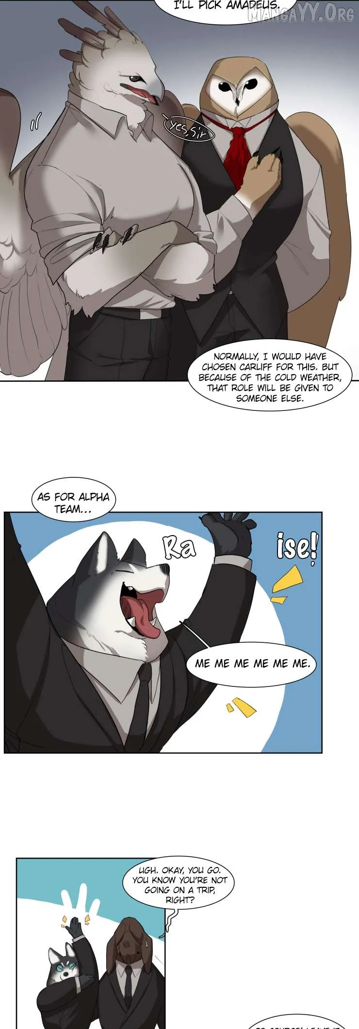 Goyangi Agassiwa Gyeonghowondeul Chapter 267 page 4 - 