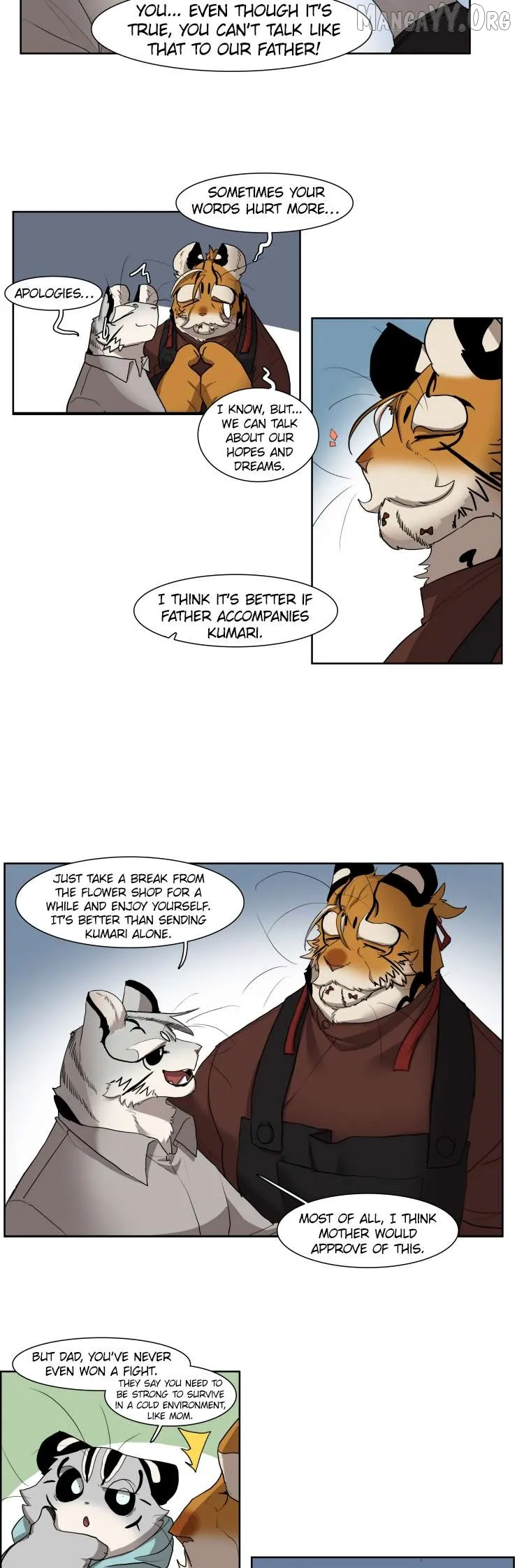 Goyangi Agassiwa Gyeonghowondeul Chapter 268 page 6 - 