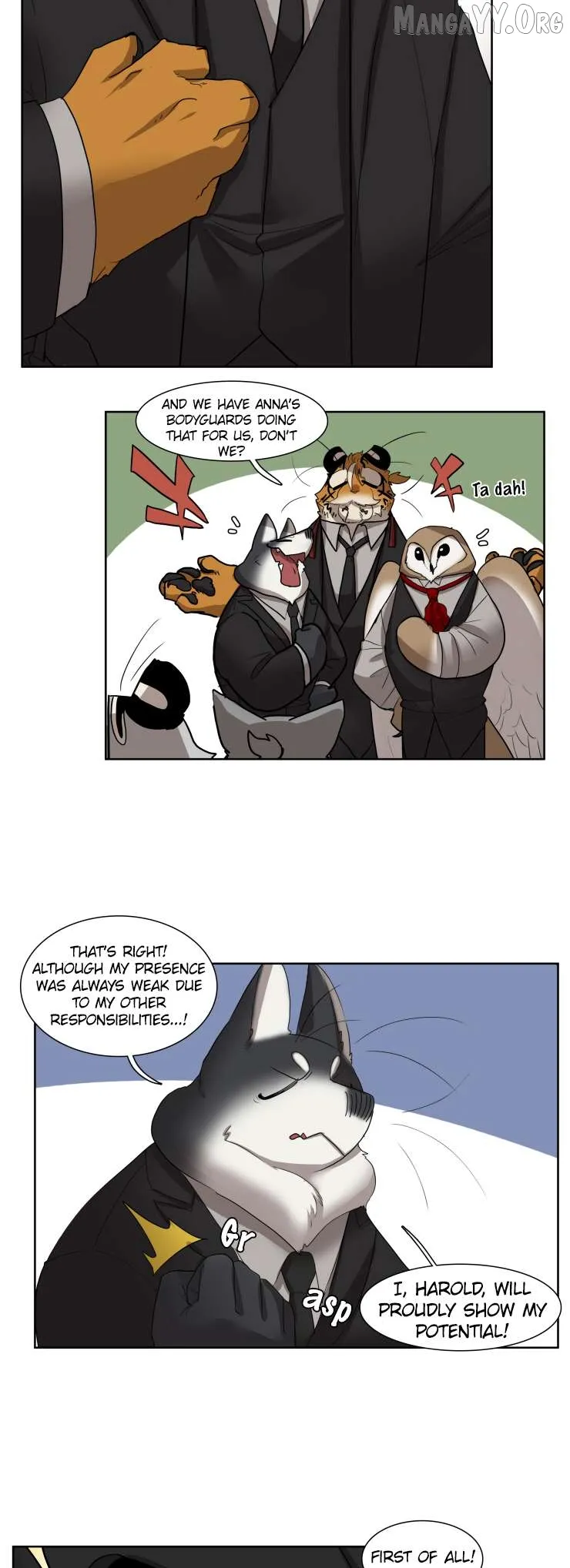 Goyangi Agassiwa Gyeonghowondeul Chapter 269 page 4 - 