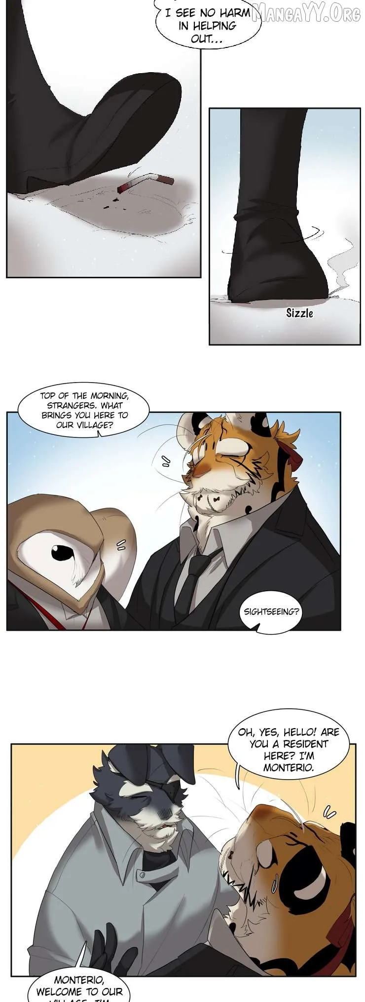 Goyangi Agassiwa Gyeonghowondeul Chapter 272 page 4 - 