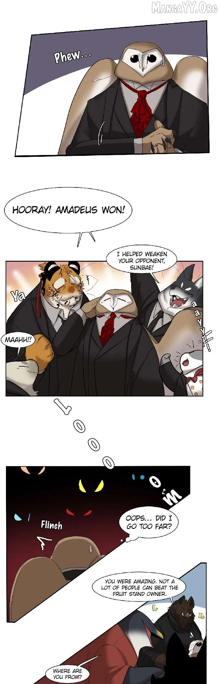 Goyangi Agassiwa Gyeonghowondeul Chapter 274 page 6 - 