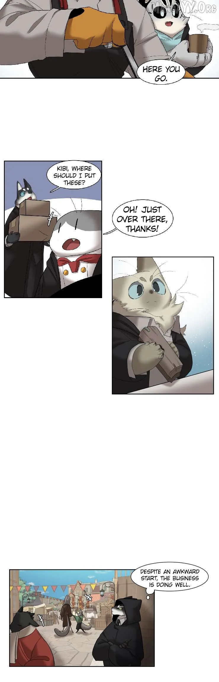 Goyangi Agassiwa Gyeonghowondeul Chapter 275 page 7 - 