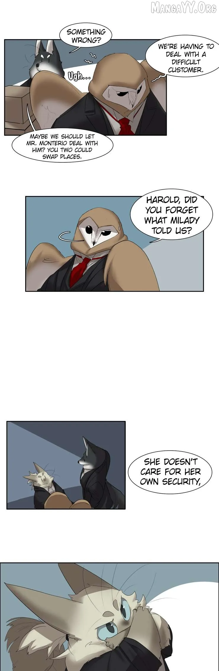 Goyangi Agassiwa Gyeonghowondeul Chapter 276 page 3 - 