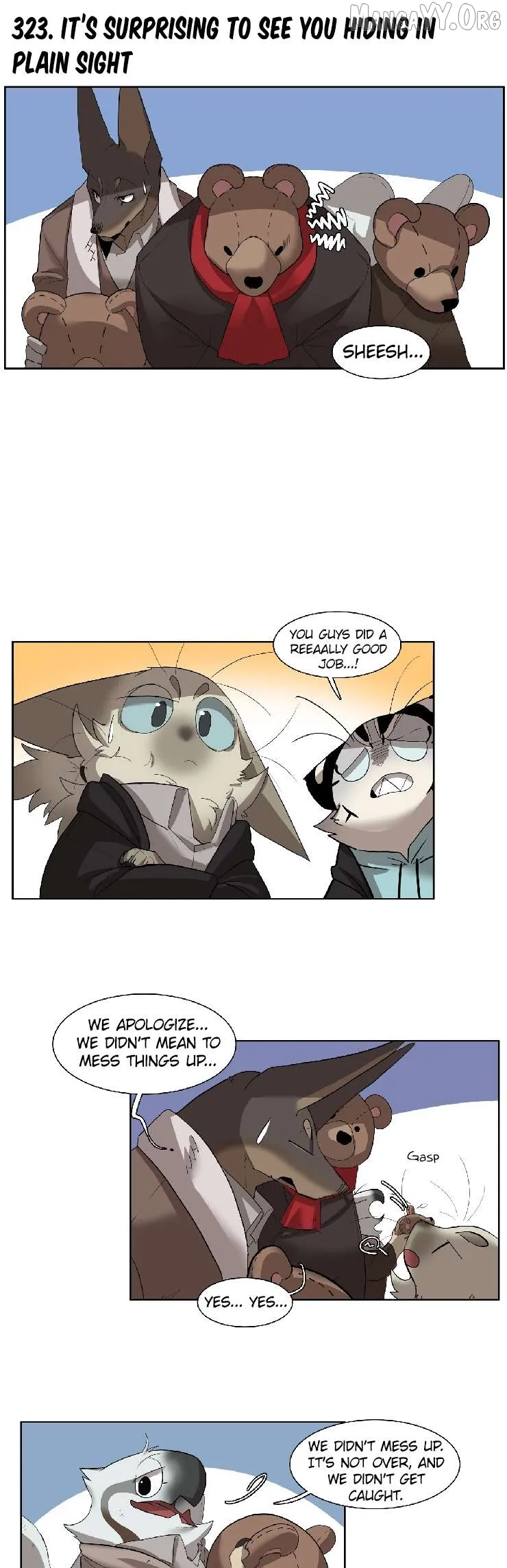 Goyangi Agassiwa Gyeonghowondeul Chapter 279 page 2 - 