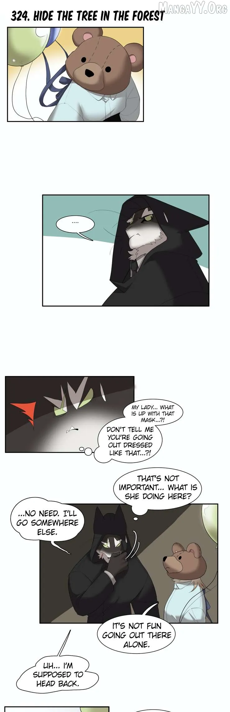 Goyangi Agassiwa Gyeonghowondeul Chapter 280 page 2 - 