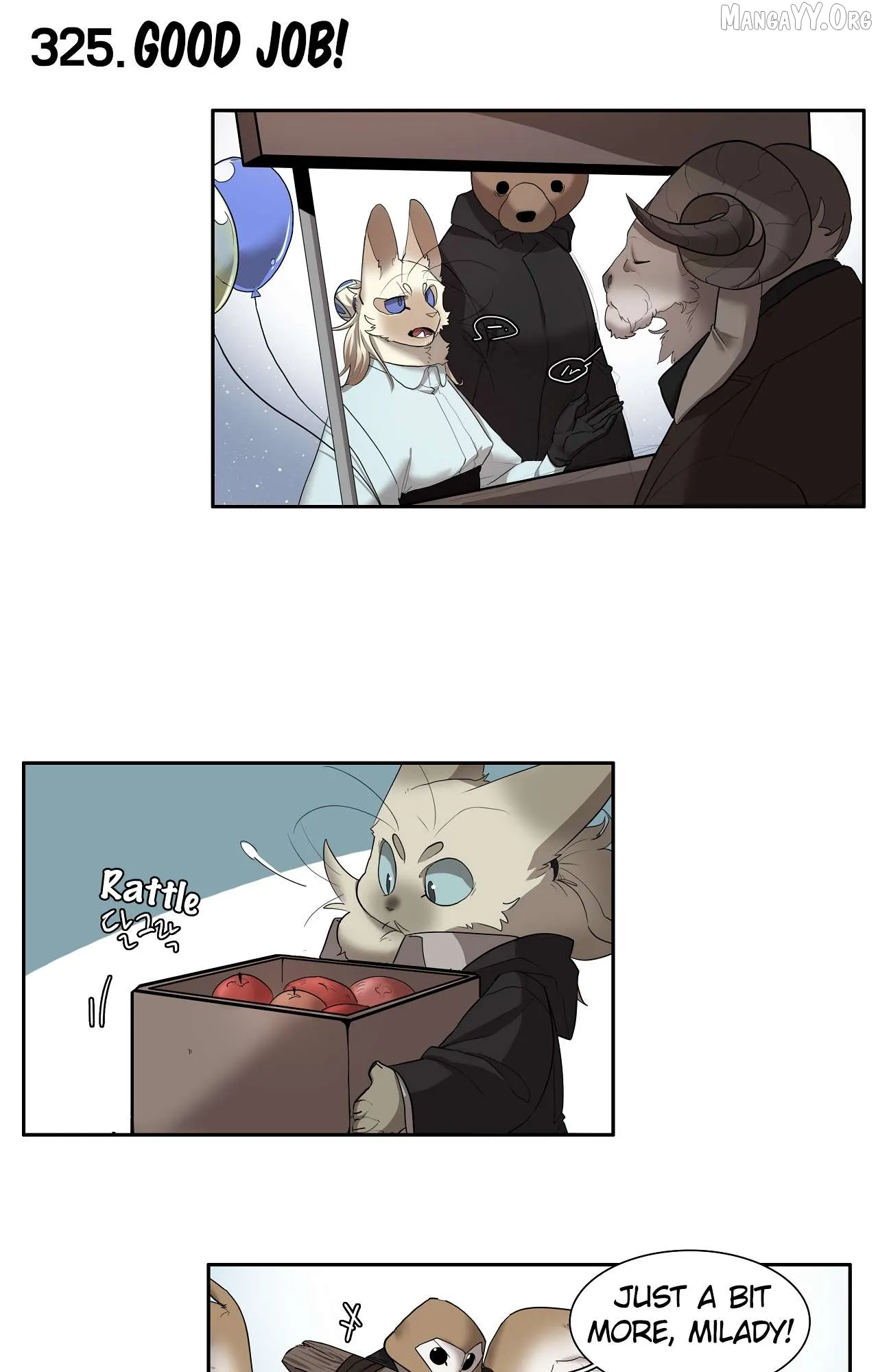 Goyangi Agassiwa Gyeonghowondeul Chapter 281 page 2 - 