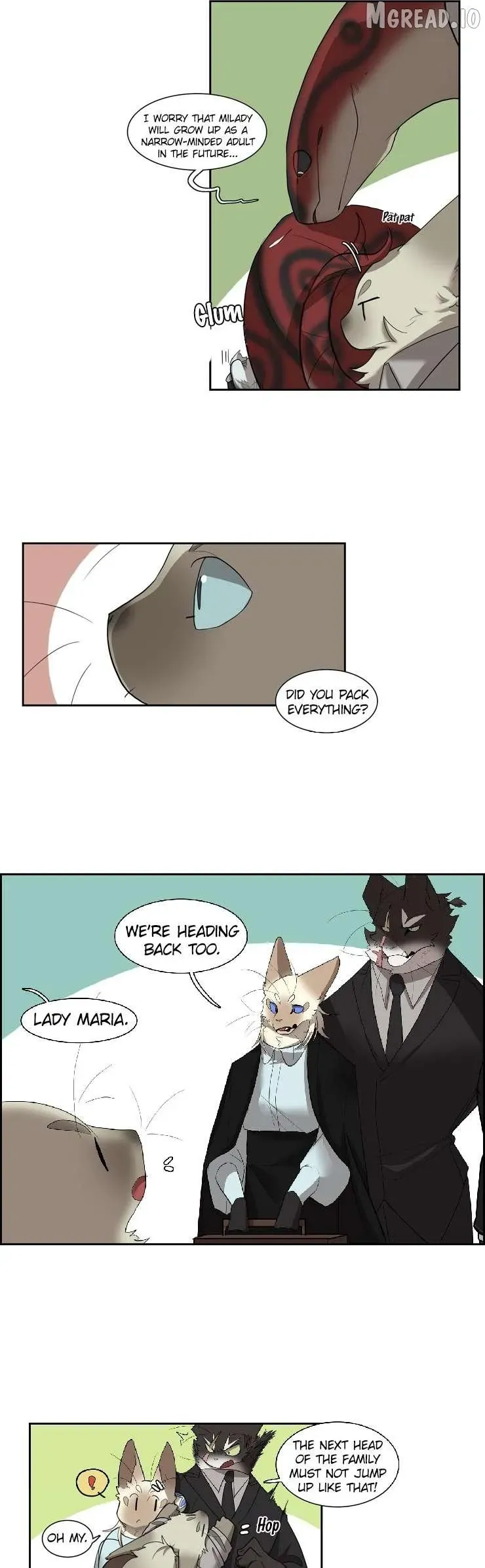 Goyangi Agassiwa Gyeonghowondeul Chapter 285 page 3 - 
