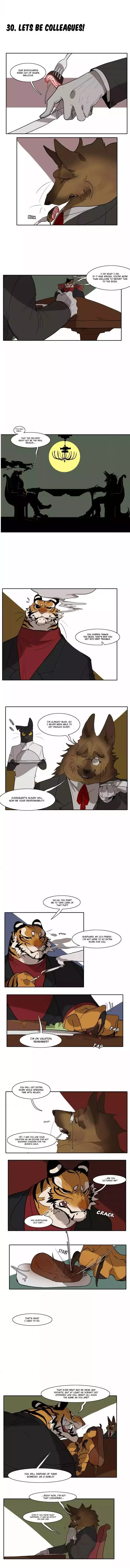 Goyangi Agassiwa Gyeonghowondeul Chapter 30 page 3 - 