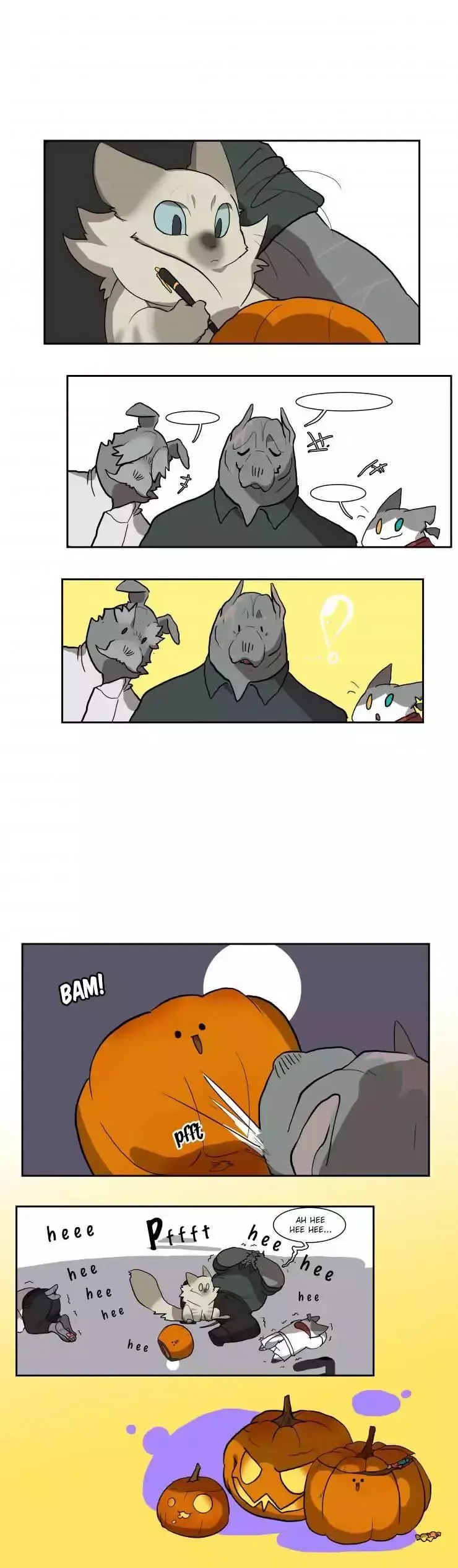 Goyangi Agassiwa Gyeonghowondeul Chapter 37.5 page 5 - 