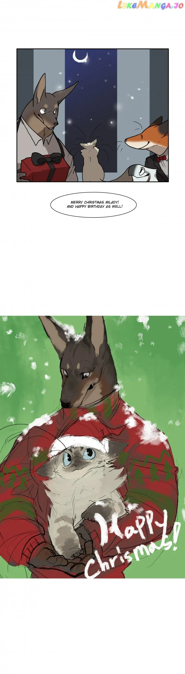 Goyangi Agassiwa Gyeonghowondeul Chapter 43.5 page 3 - 