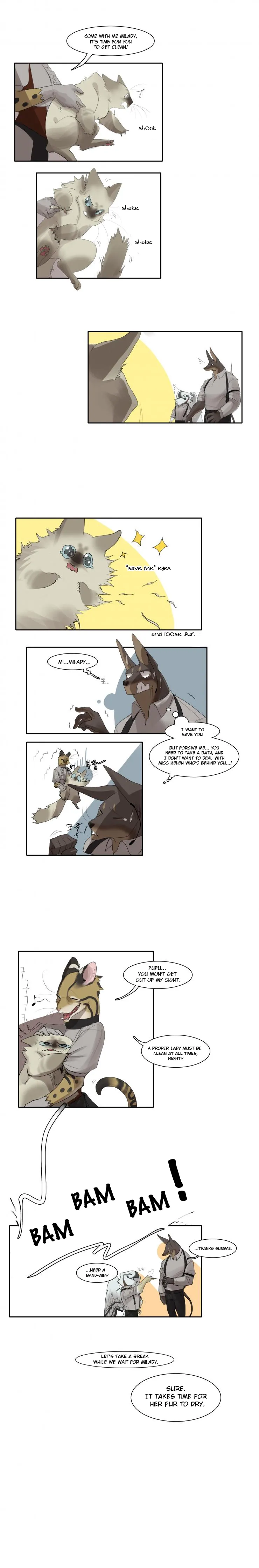 Goyangi Agassiwa Gyeonghowondeul Chapter 5 page 3 - 