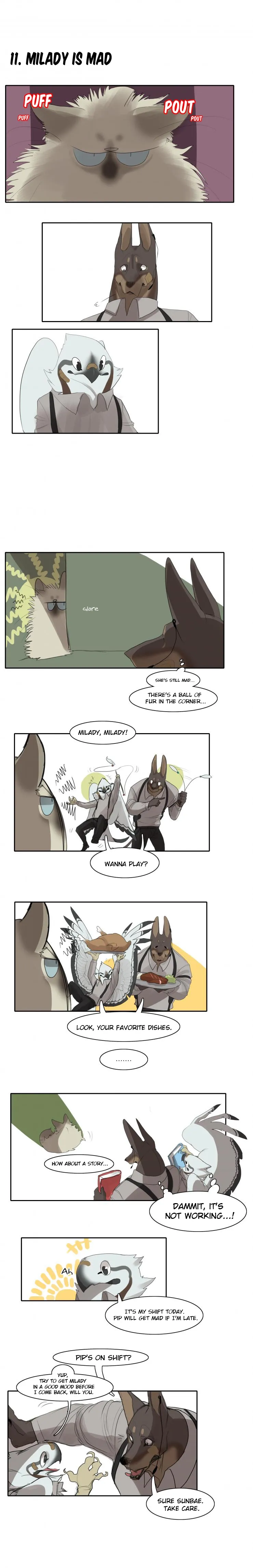 Goyangi Agassiwa Gyeonghowondeul Chapter 5 page 4 - 