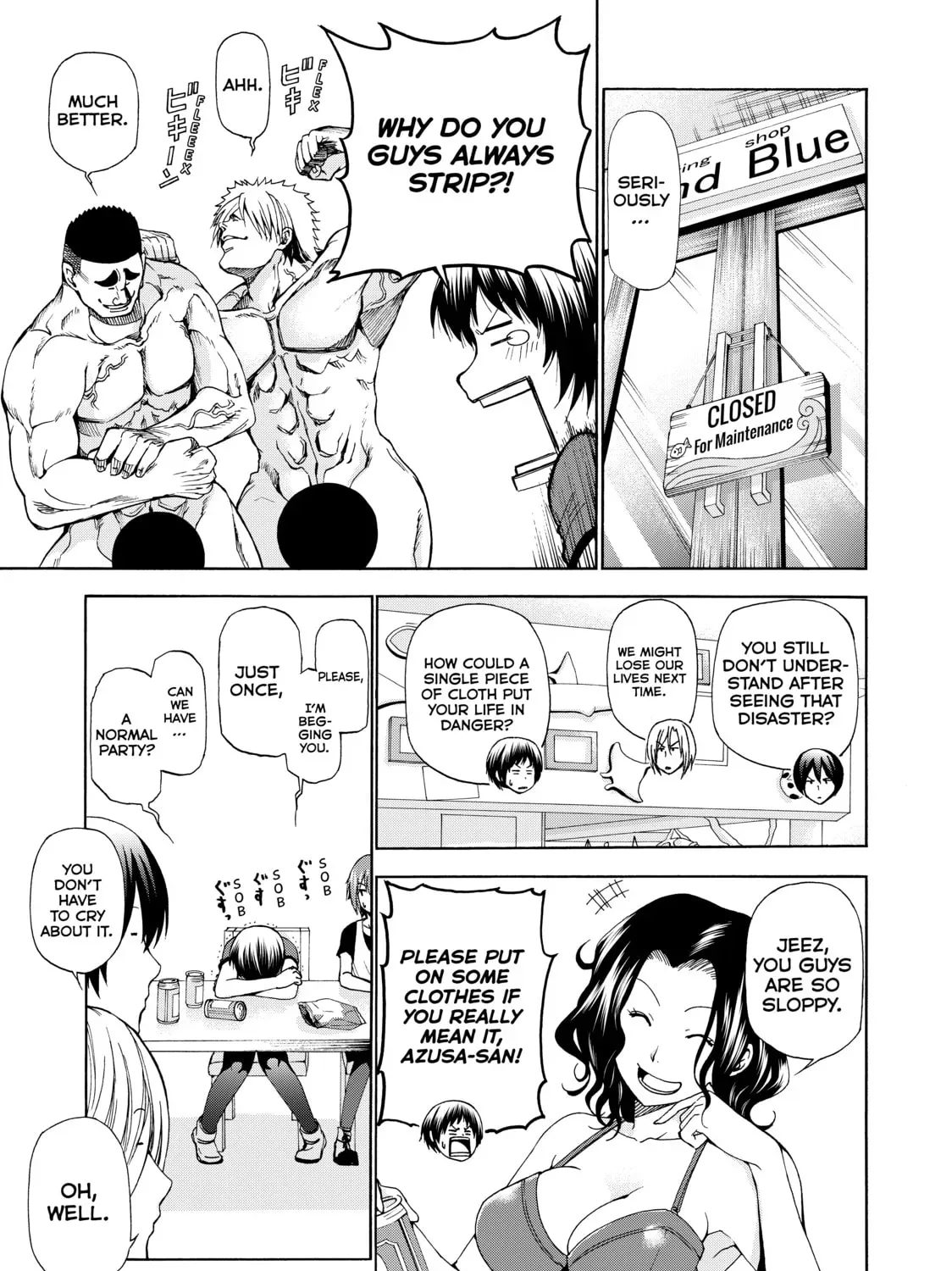 Grand Blue Dreaming Chapter 0.1 page 5 - 