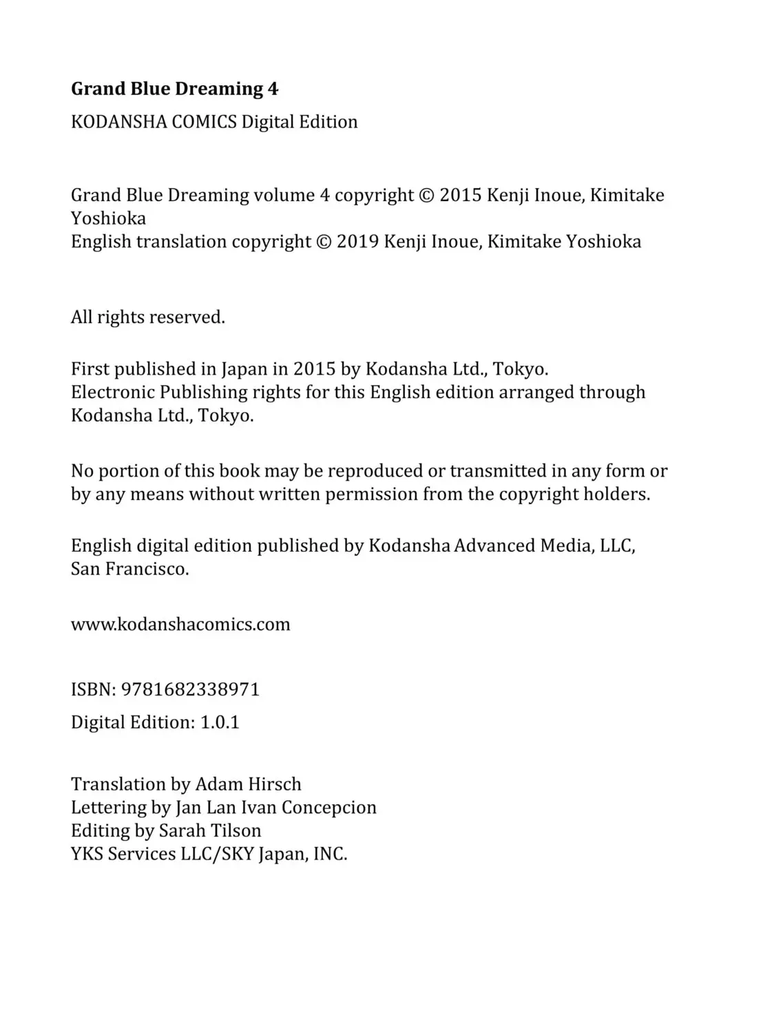 Grand Blue Dreaming Chapter 0.2 page 17 - 