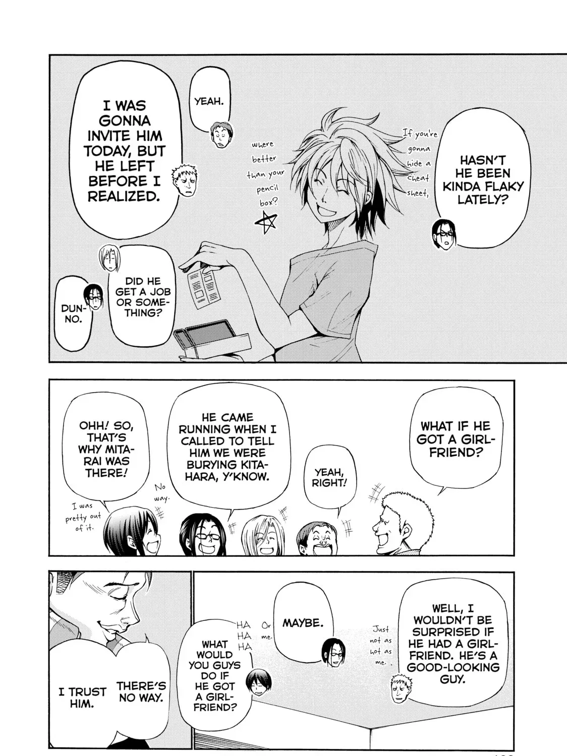 Grand Blue Dreaming Chapter 0.3 page 11 - 