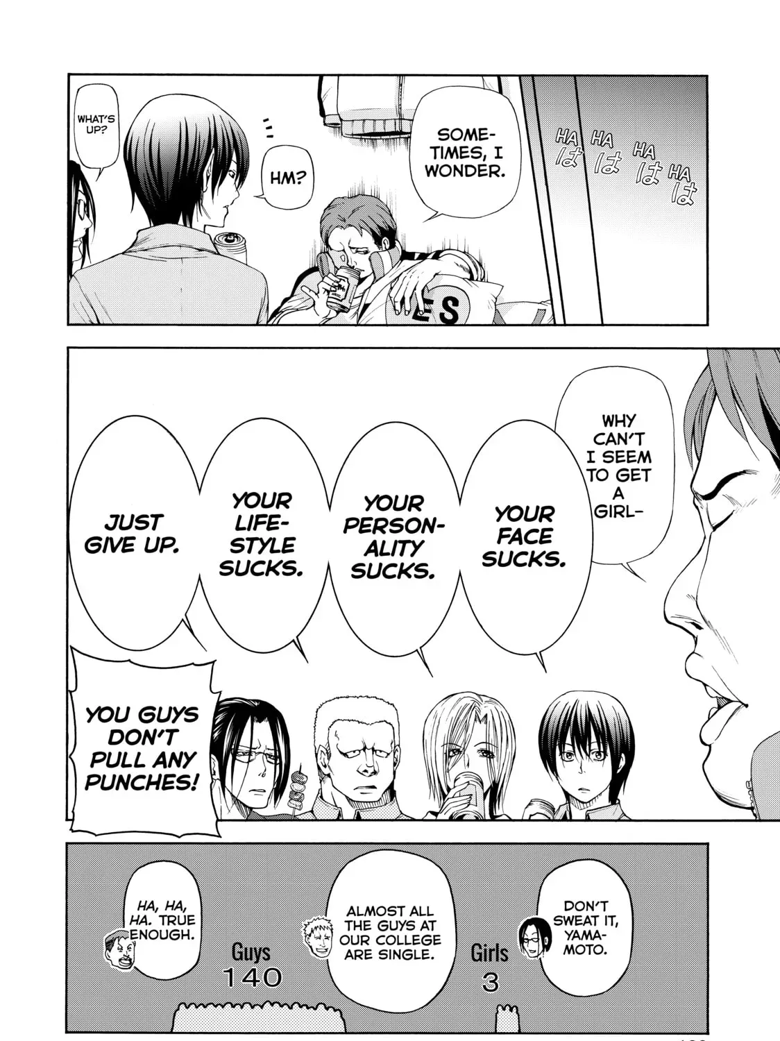 Grand Blue Dreaming Chapter 0.3 page 7 - 
