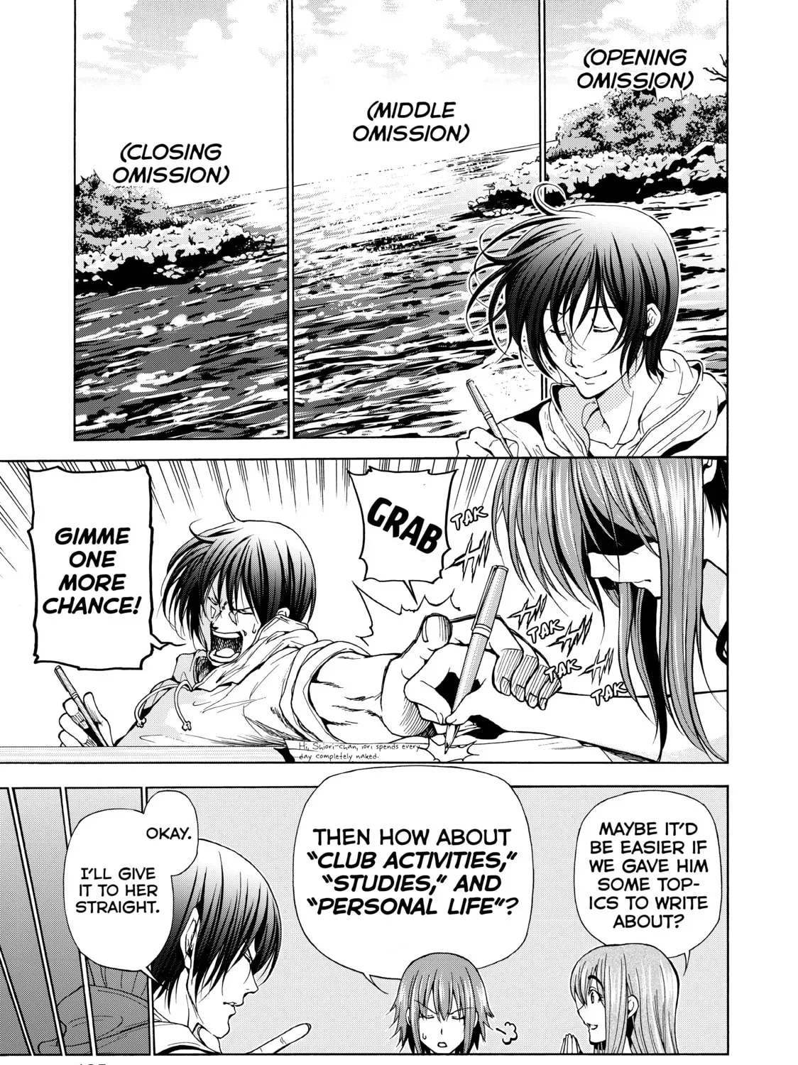 Grand Blue Dreaming Chapter 0.4 page 7 - 