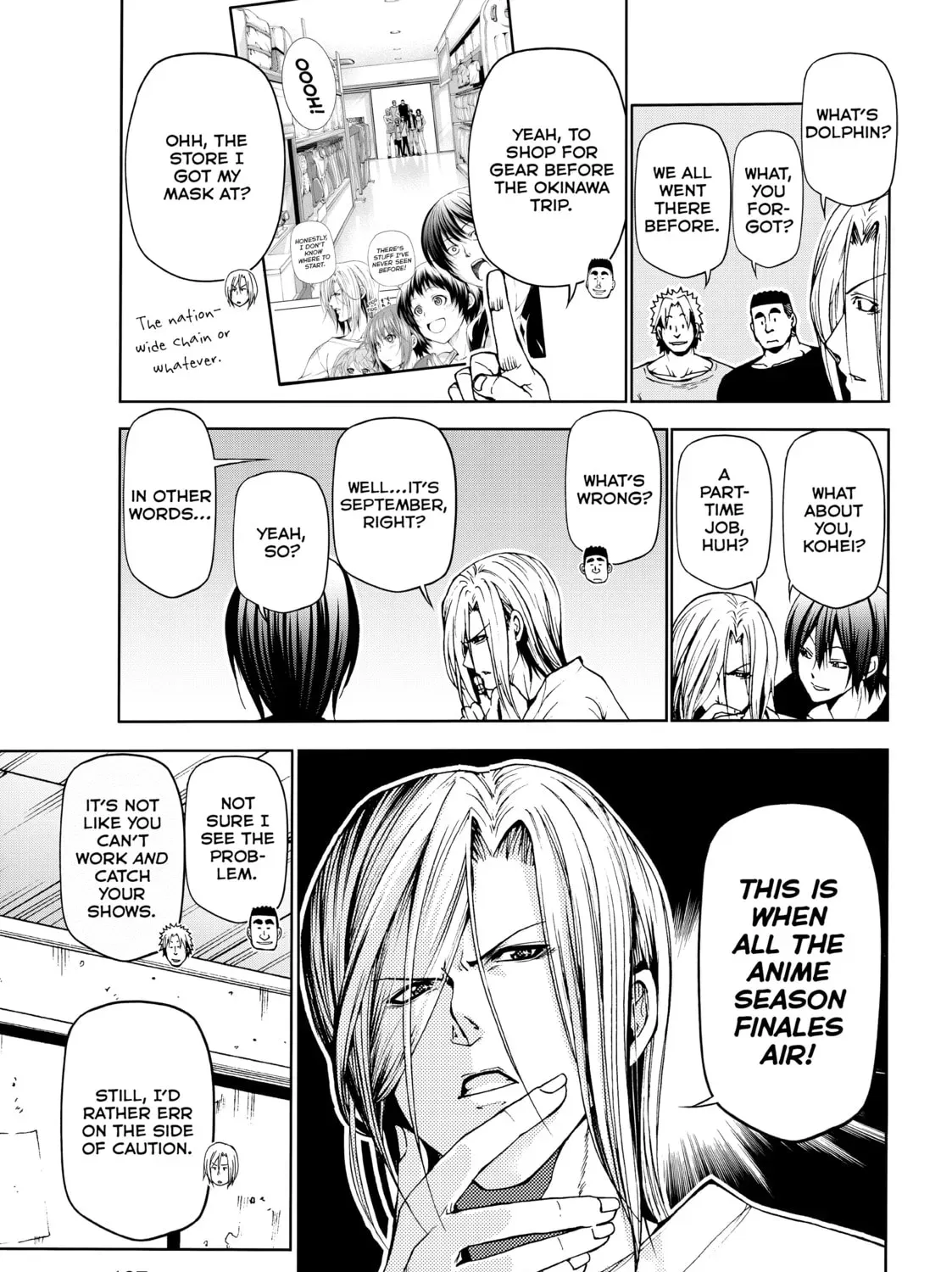 Grand Blue Dreaming Chapter 0.7 page 53 - 