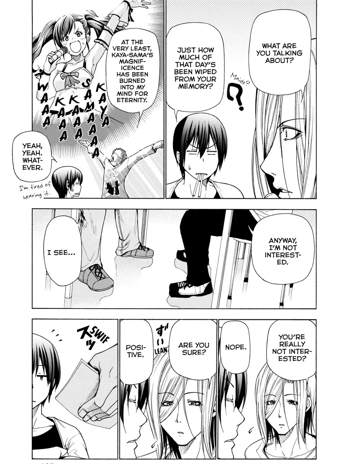 Grand Blue Dreaming Chapter 0.7 page 9 - 