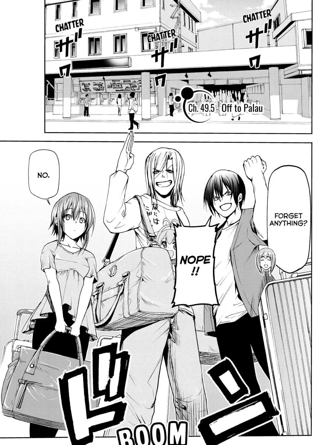 Grand Blue Dreaming Chapter 0.8 page 1 - 