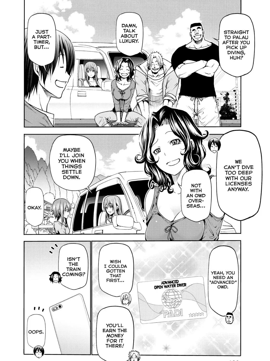 Grand Blue Dreaming Chapter 0.8 page 3 - 