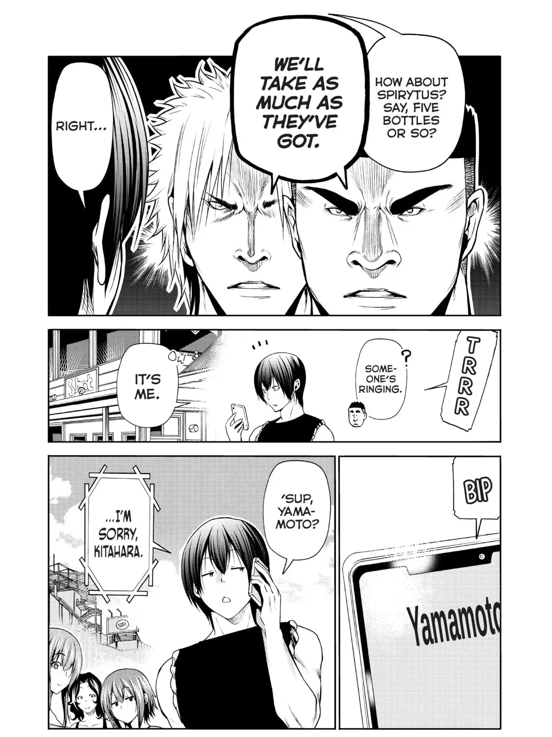 Grand Blue Dreaming Chapter 1.5 page 11 - 