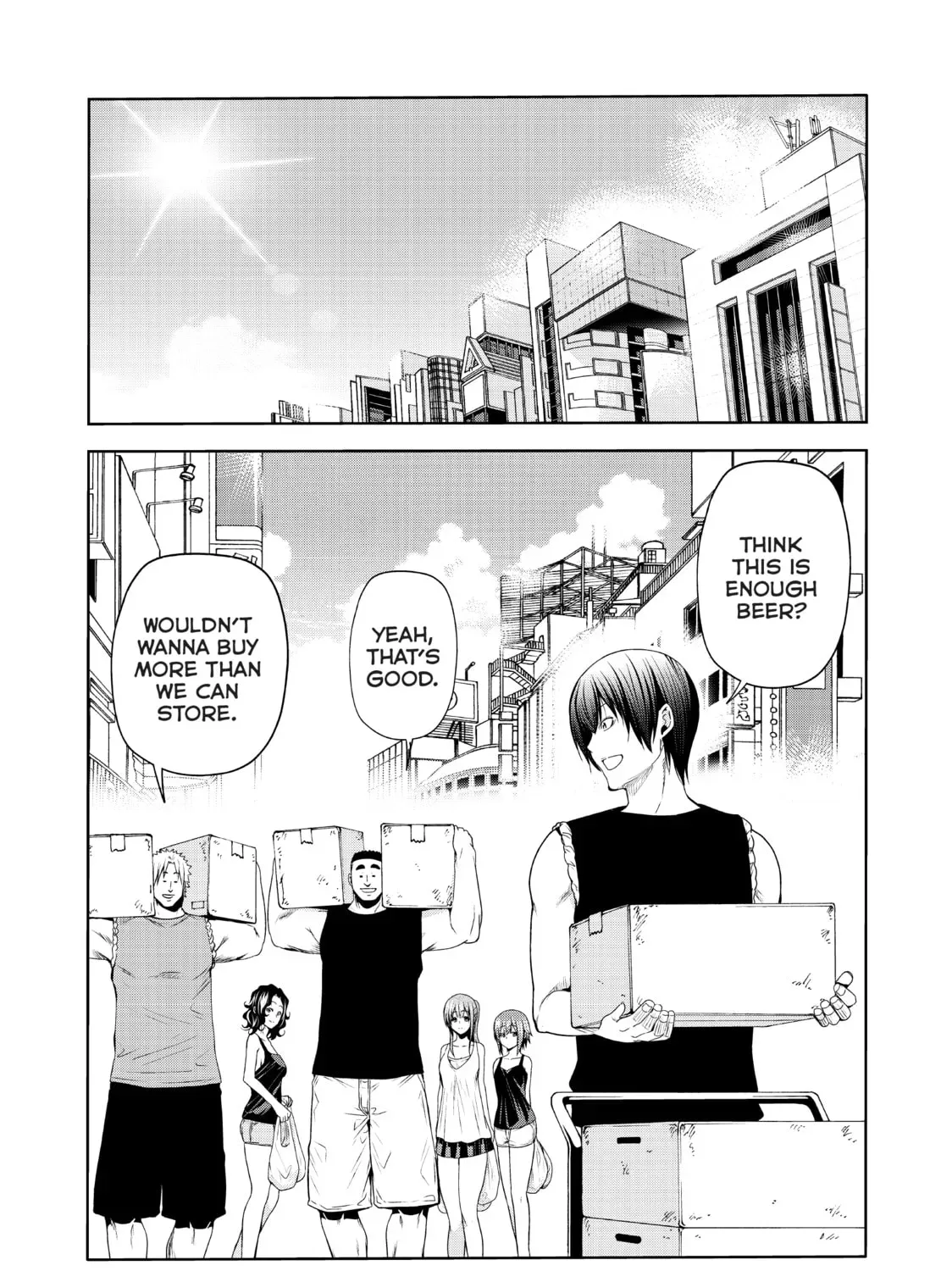 Grand Blue Dreaming Chapter 1.5 page 9 - 