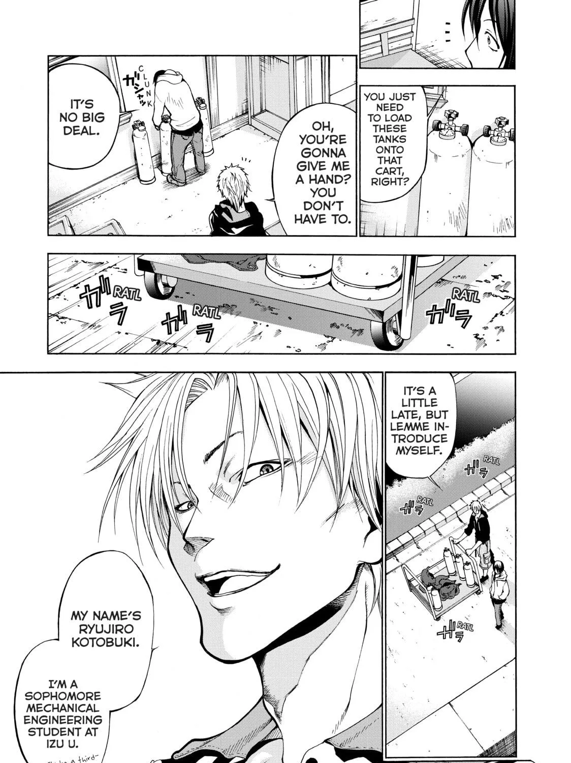 Grand Blue Dreaming Chapter 1 page 41 - 