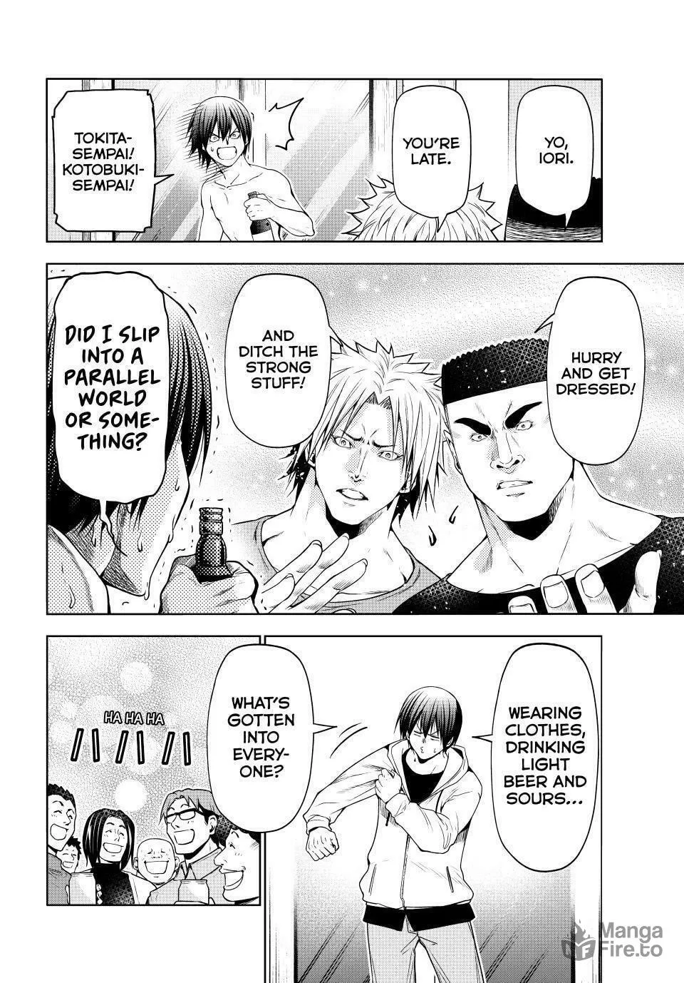 Grand Blue Dreaming Chapter 100 page 12 - 