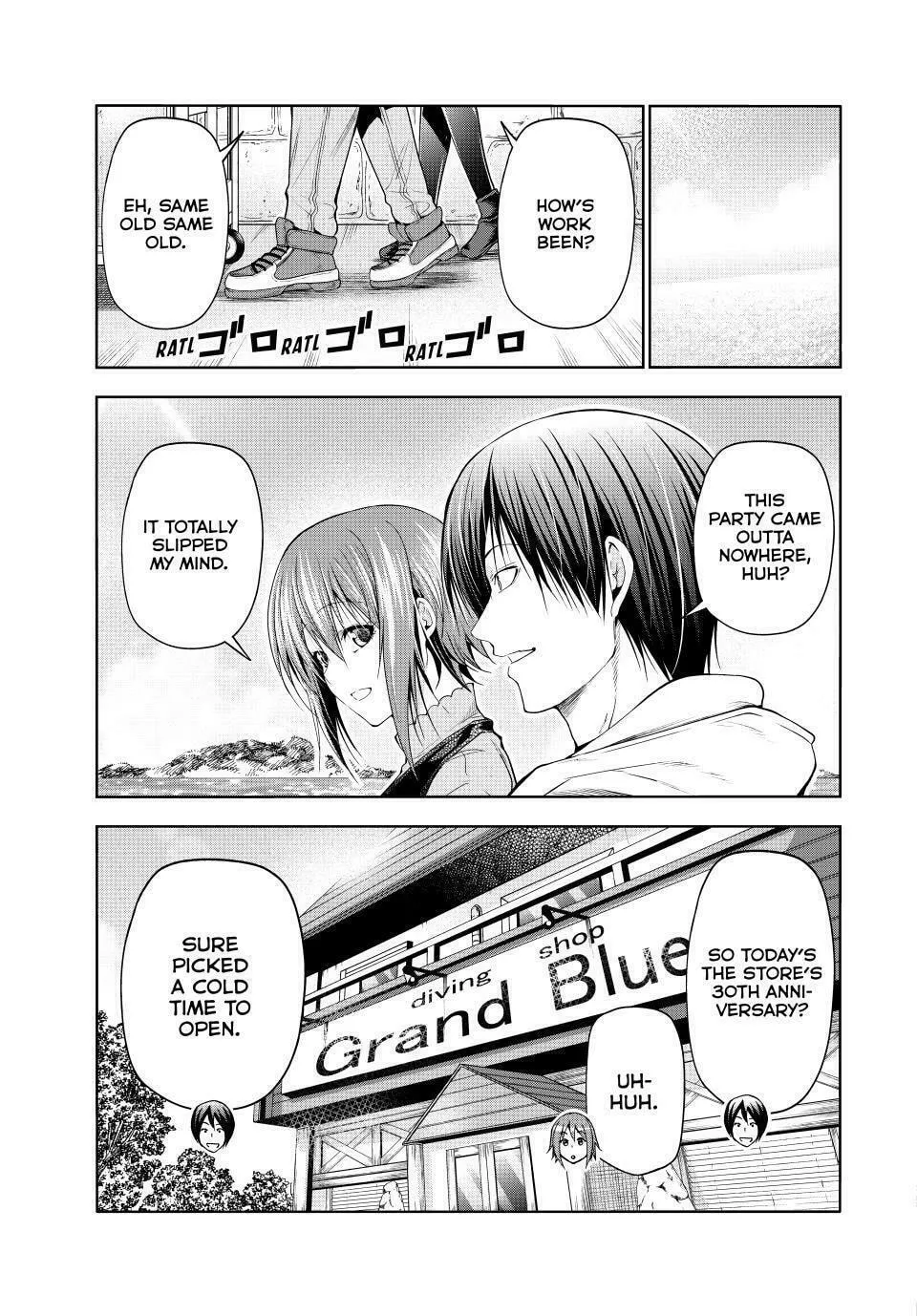 Grand Blue Dreaming Chapter 100 page 4 - 