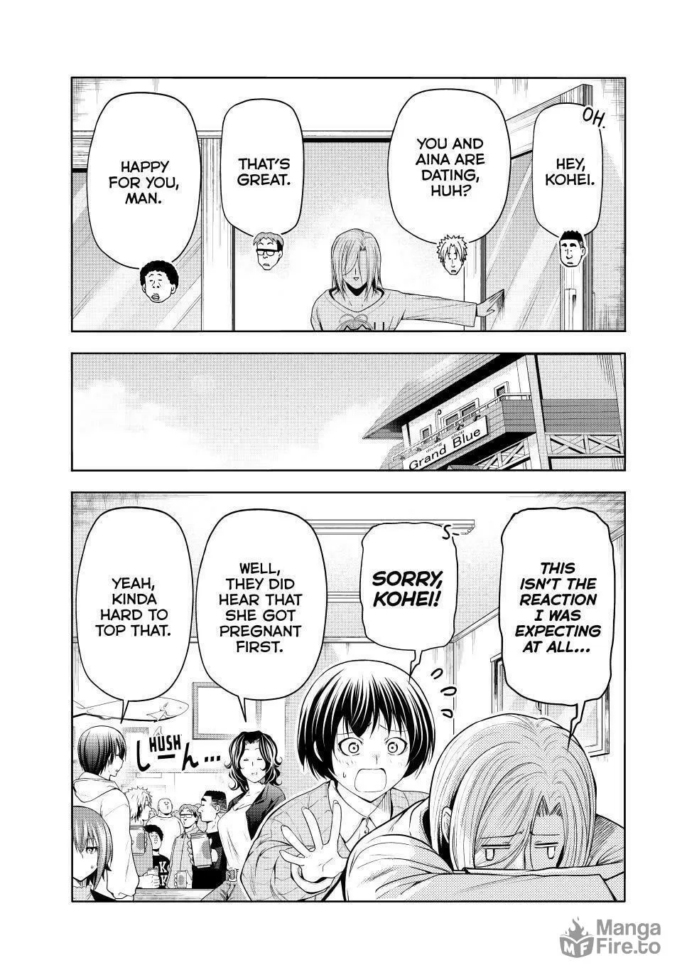 Grand Blue Dreaming Chapter 100 page 35 - 