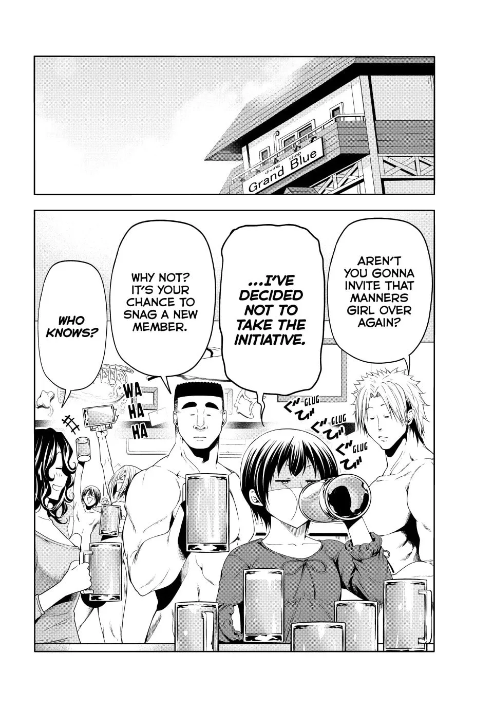Grand Blue Dreaming Chapter 101.5 page 28 - 