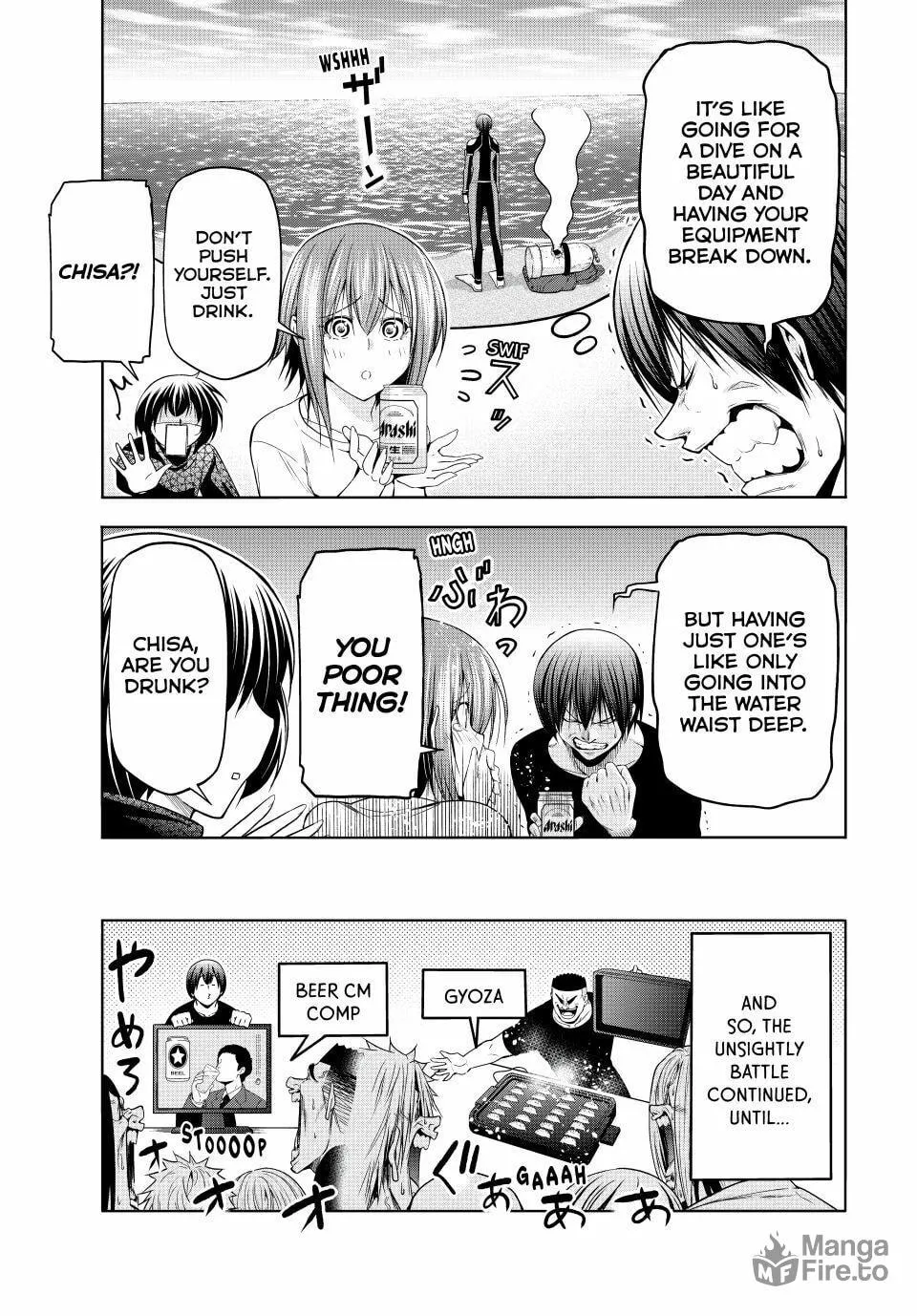 Grand Blue Dreaming Chapter 105 page 33 - 