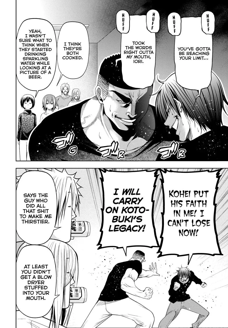 Grand Blue Dreaming Chapter 105 page 34 - 