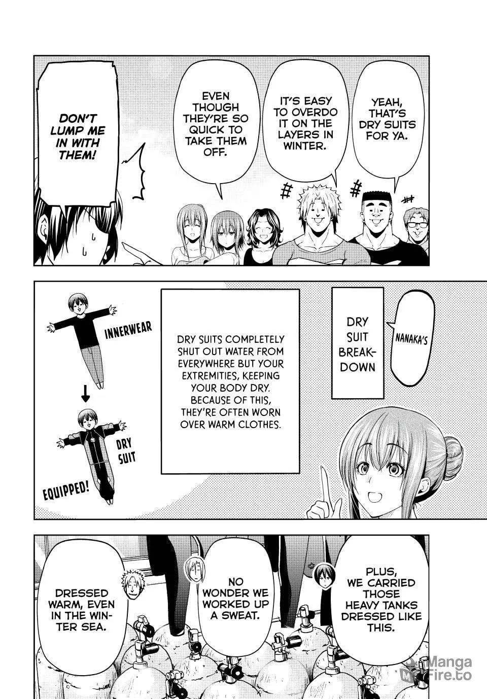 Grand Blue Dreaming Chapter 105 page 6 - 