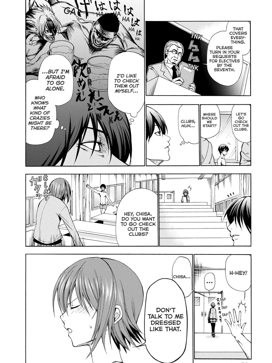 Grand Blue Dreaming Chapter 2 page 11 - 