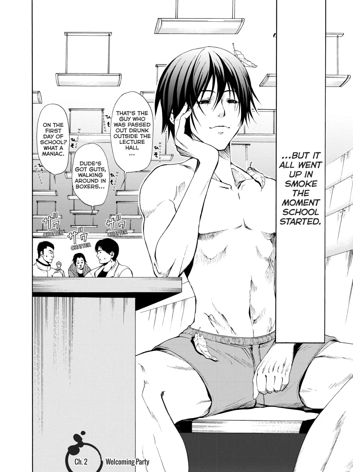 Grand Blue Dreaming Chapter 2 page 3 - 