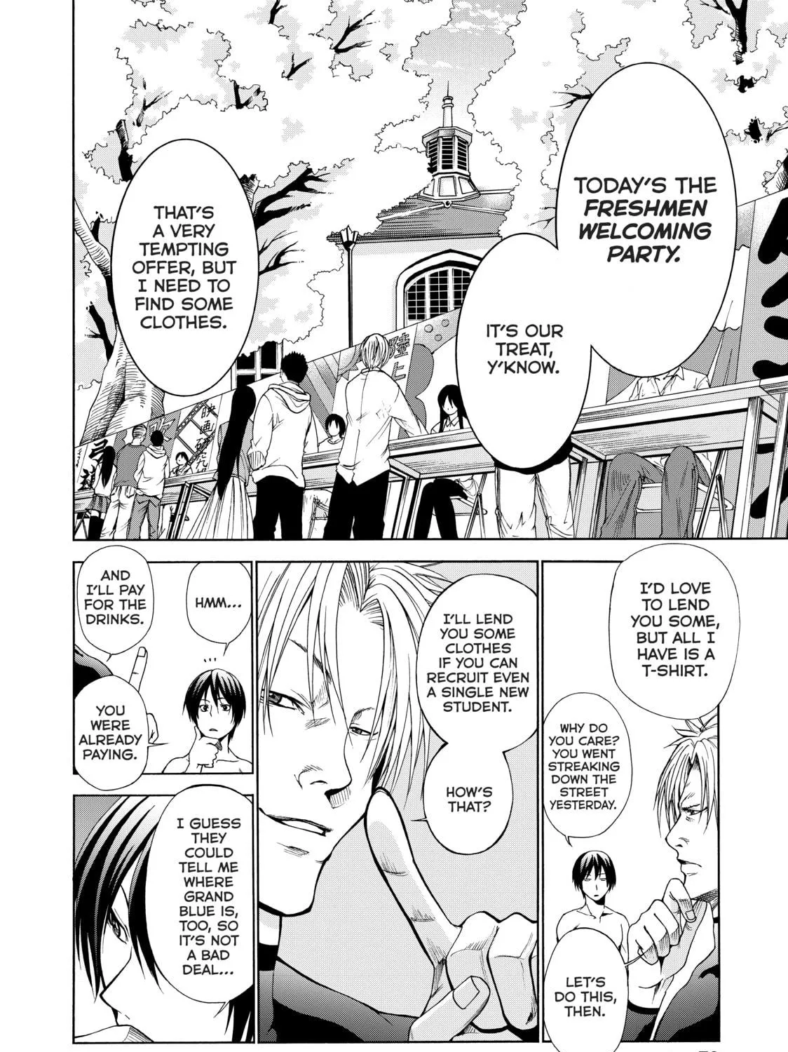 Grand Blue Dreaming Chapter 2 page 35 - 
