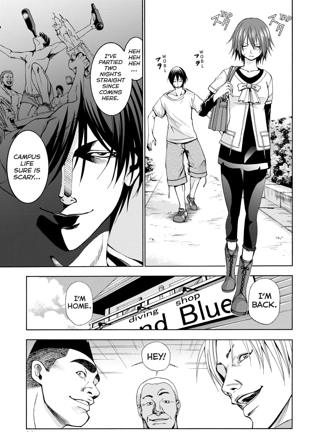 Grand Blue Dreaming Chapter 3 page 1 - 