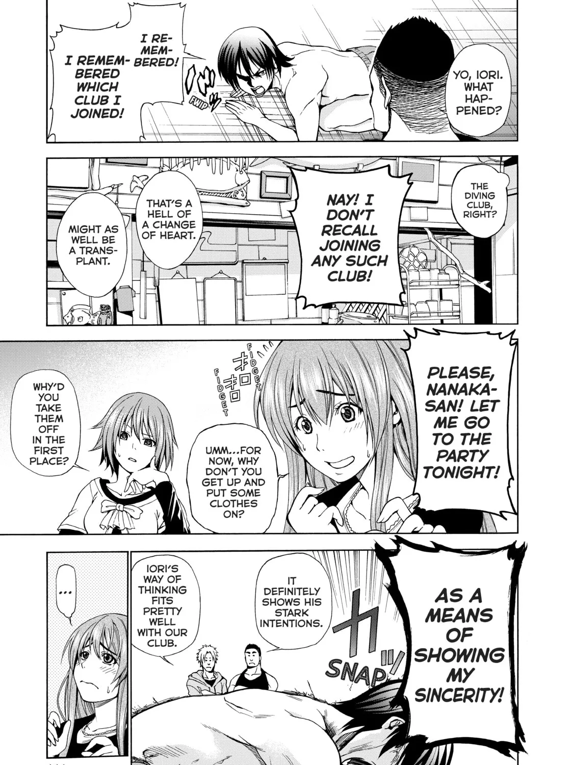 Grand Blue Dreaming Chapter 3 page 25 - 