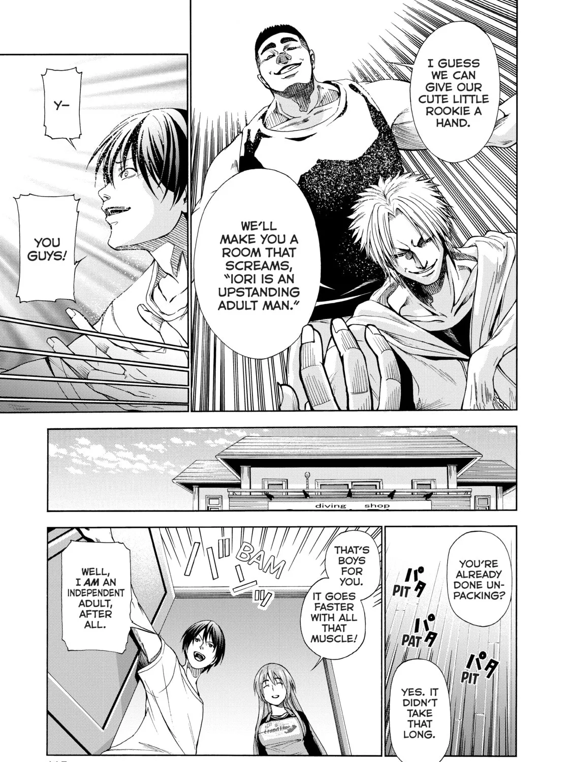 Grand Blue Dreaming Chapter 3 page 33 - 